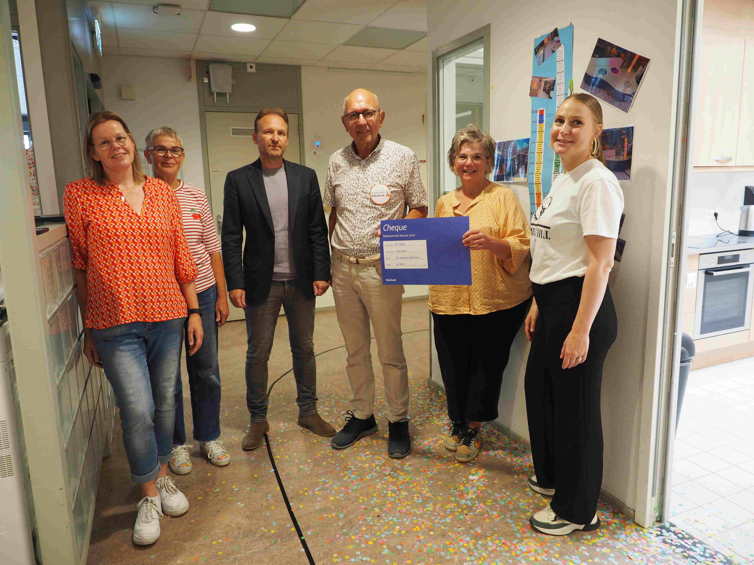 KBC Emmeloord rabobank donatie