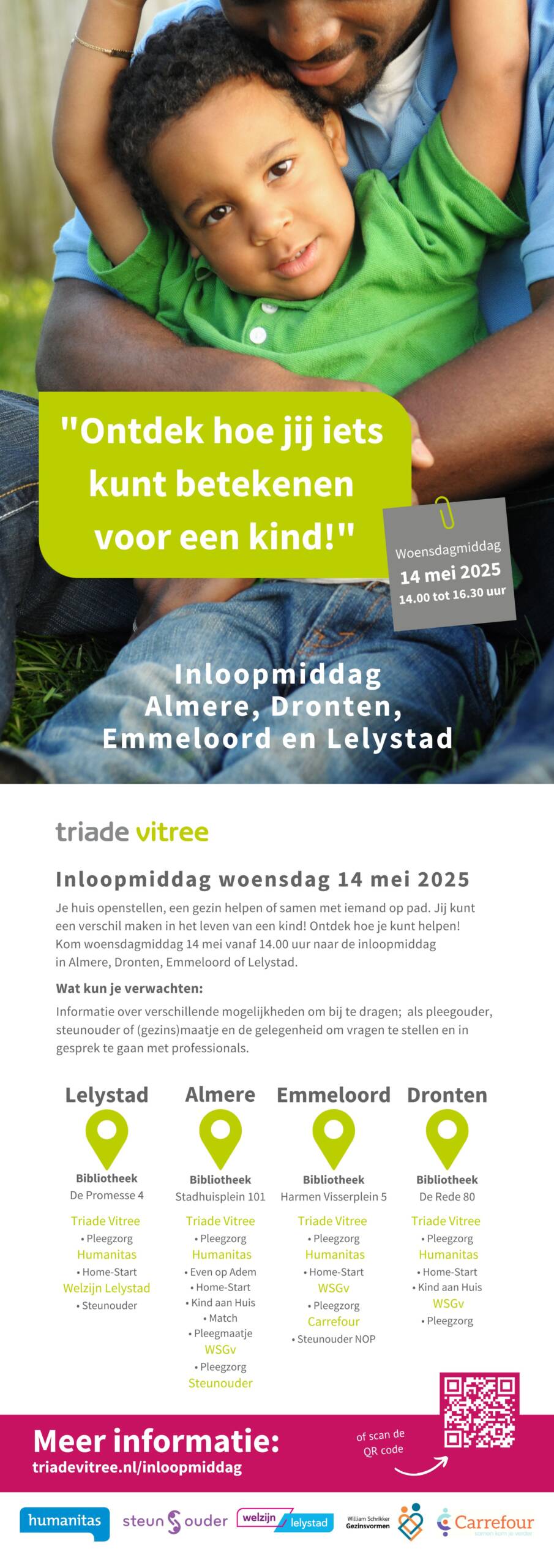 Flyer inloopdagen 14 mei 2025