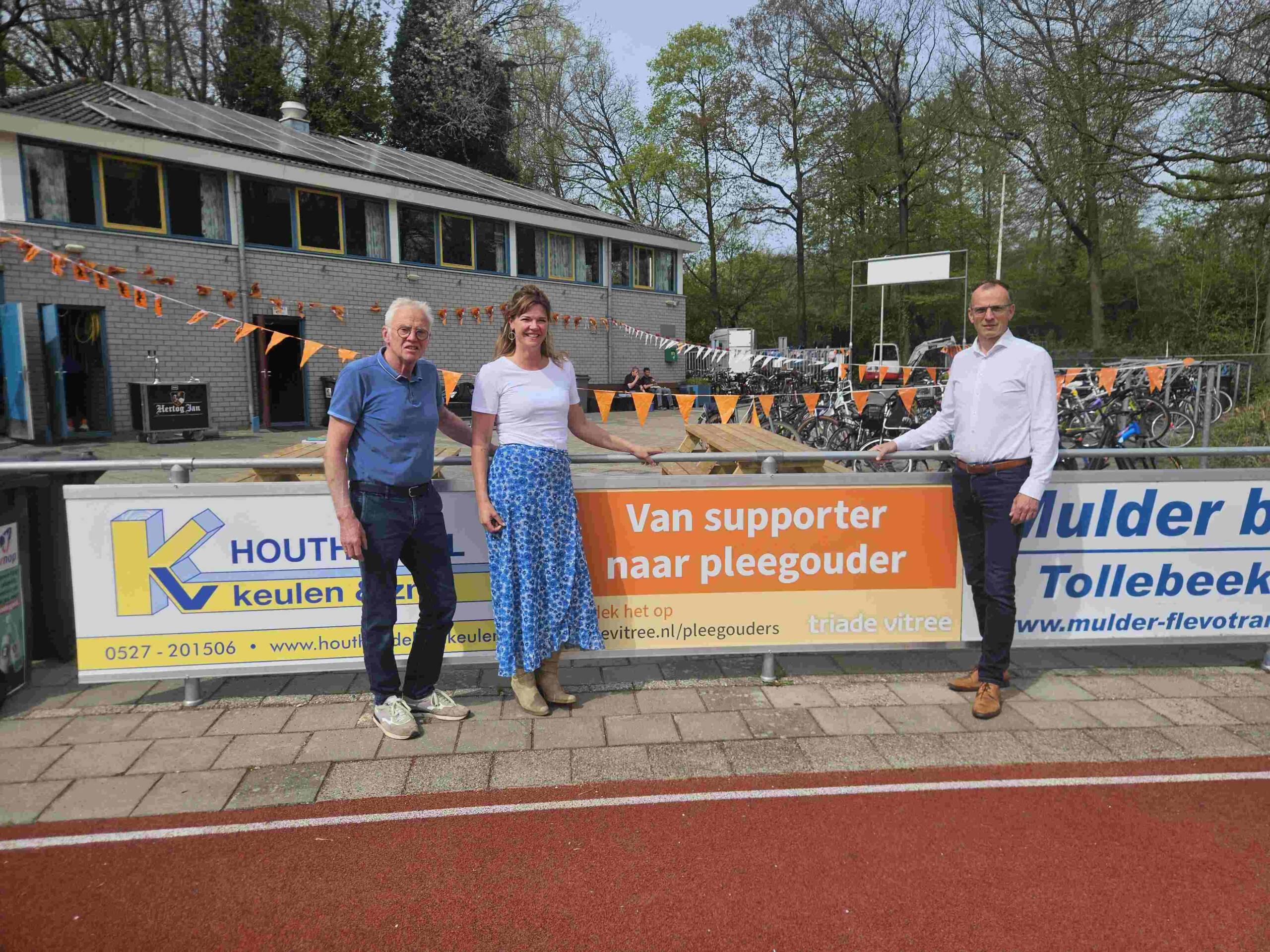 pleegzorg in beeld bij atletiekbaan 2