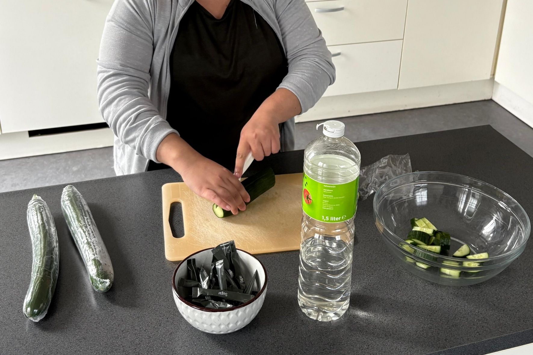 Zahra komkommersalade